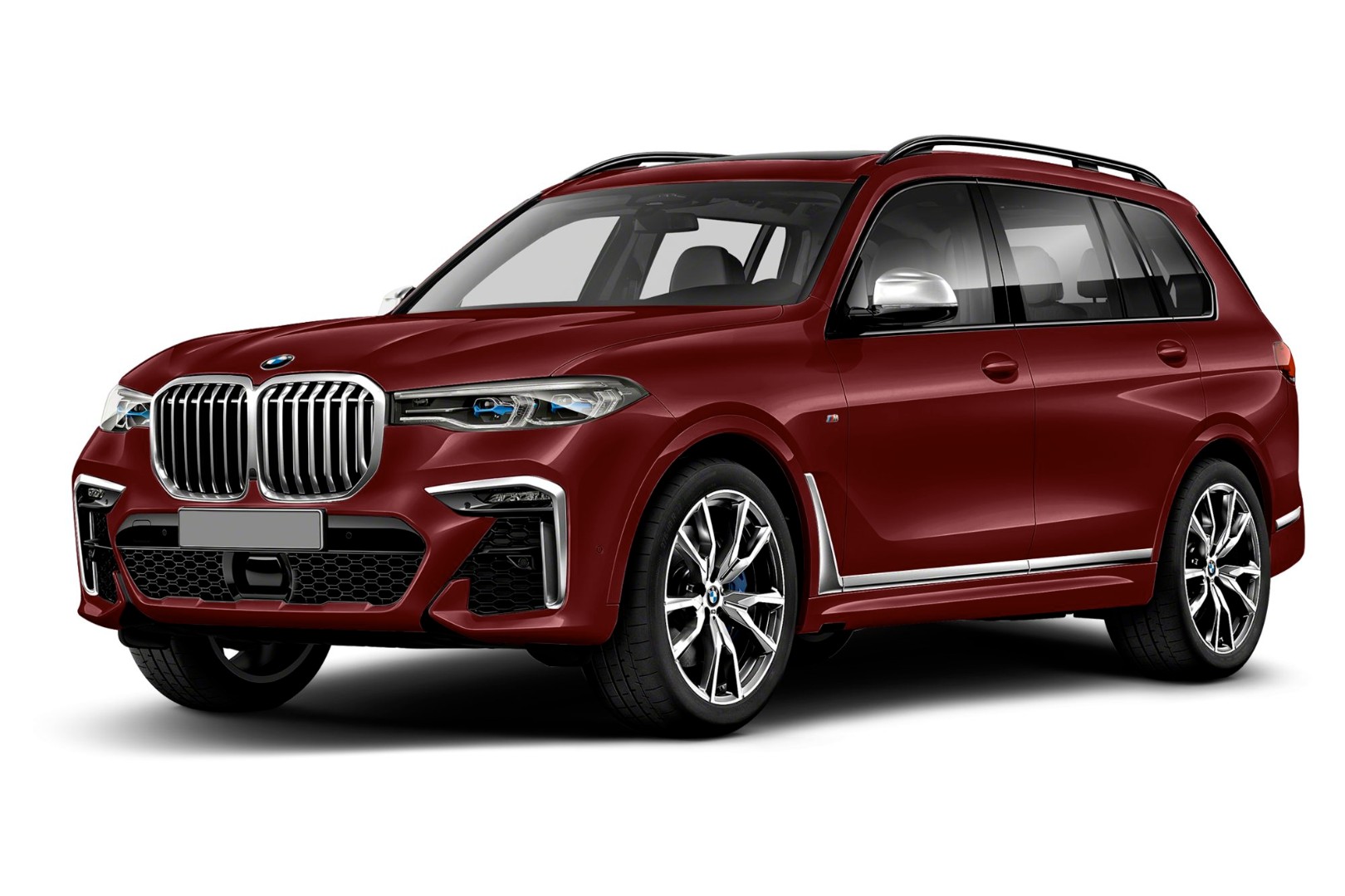 3D коврики в салон из экокожи для BMW X7 (G07) 2018-н.в