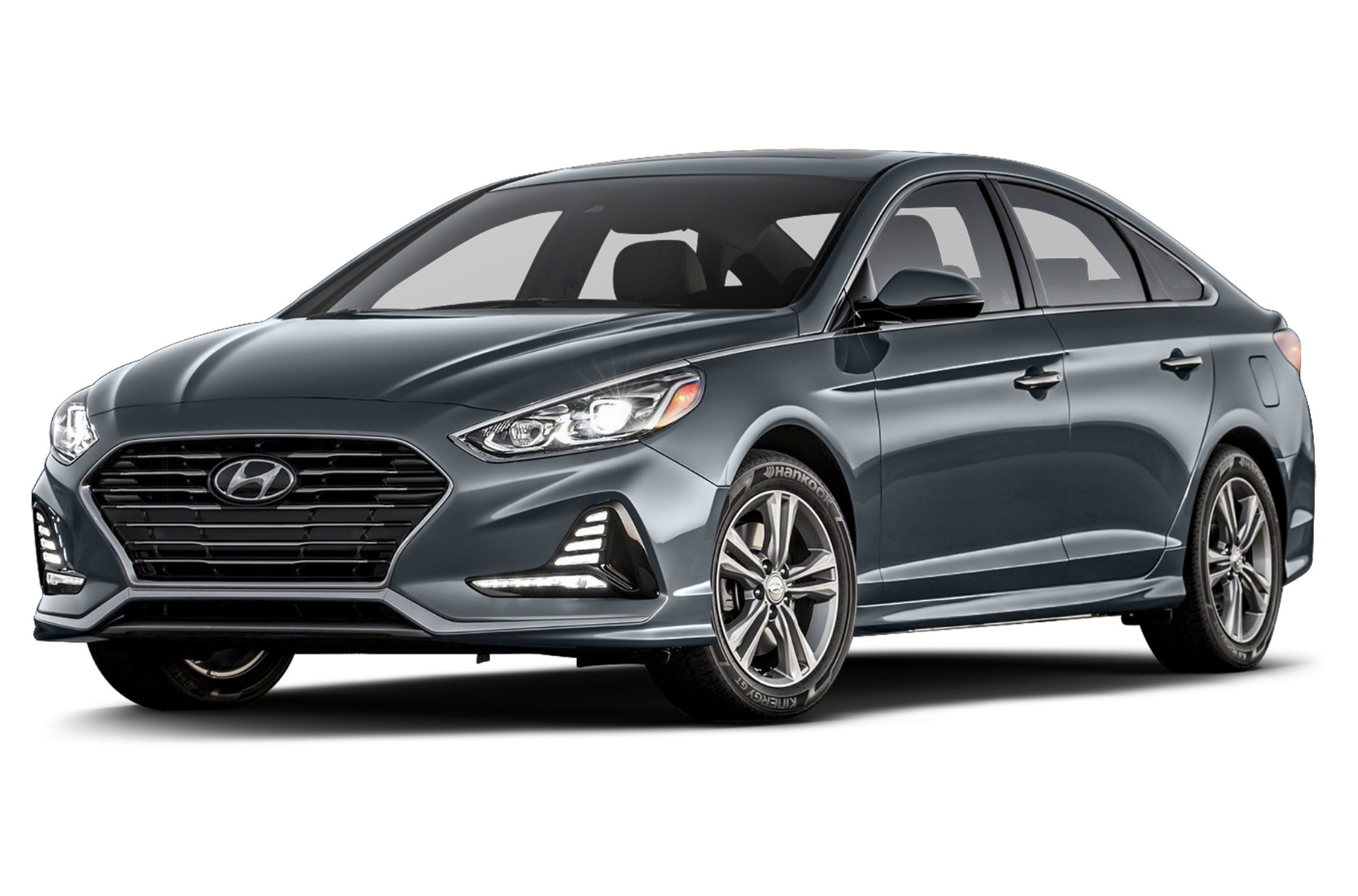 3D коврики в салон из экокожи для Hyundai Sonata VII (LF) (Хендай Соната) 2014-2019