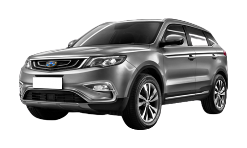 3D коврики в салон из экокожи для Geely Atlas 2016-2022