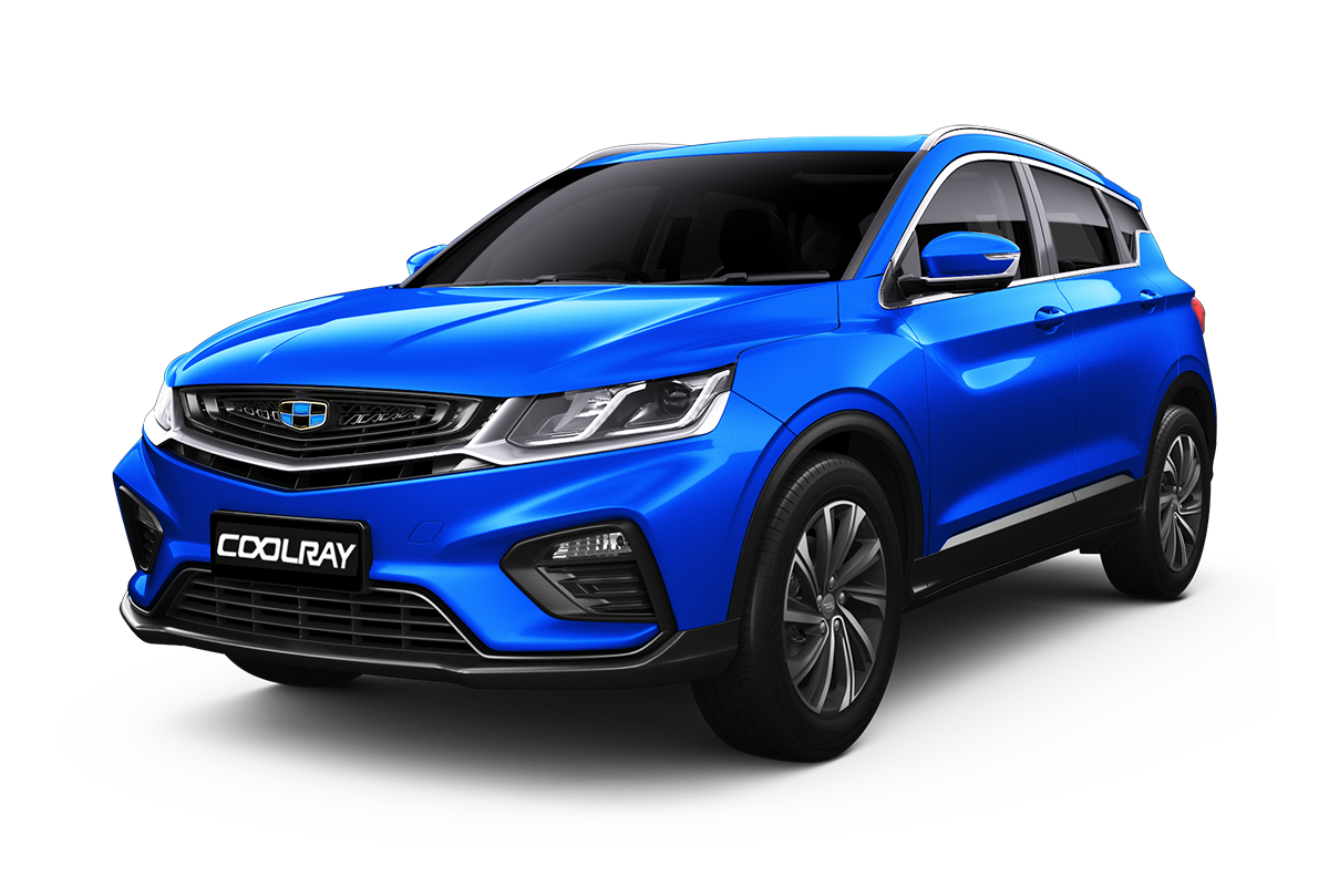 3D коврики в салон из экокожи для Geely Coolray 2020-н.в.