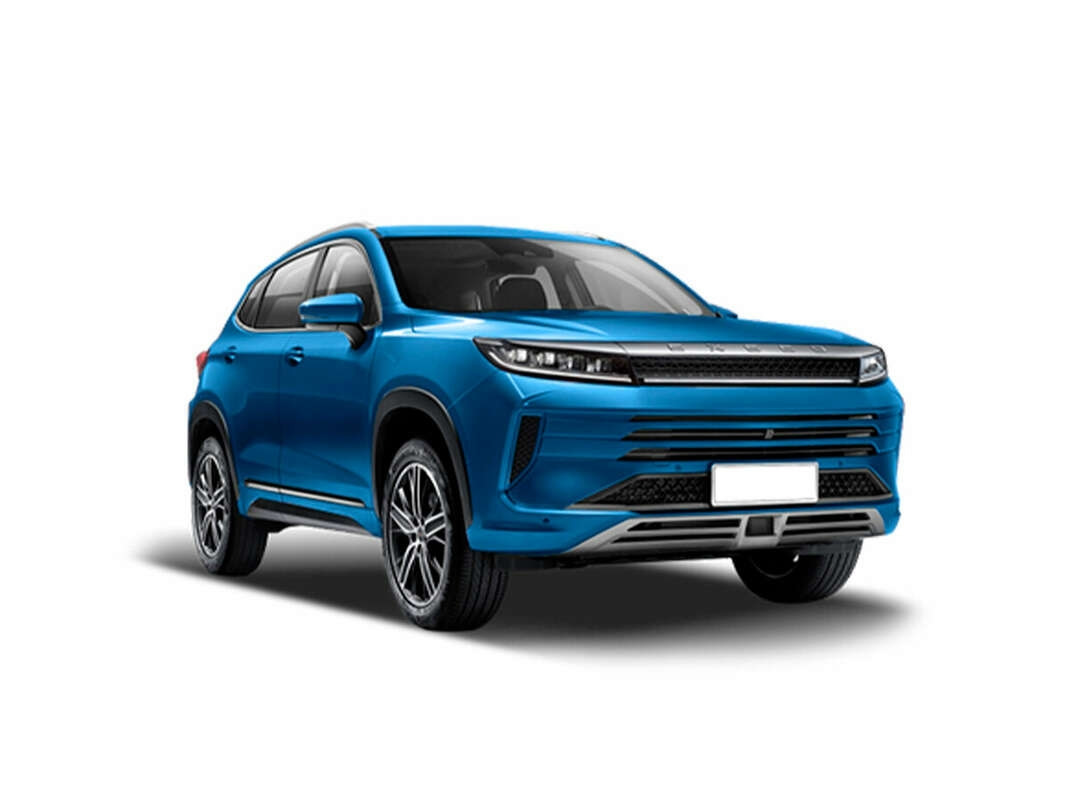 3D коврики в салон из экокожи для EXEED LX 2020-н.в.
