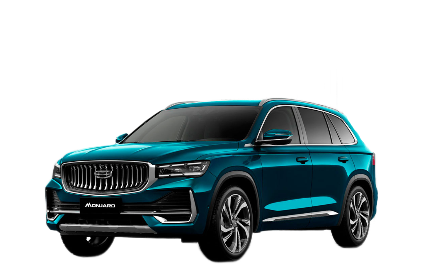 3D коврики в салон из экокожи для Geely Monjaro 2022-н.в.