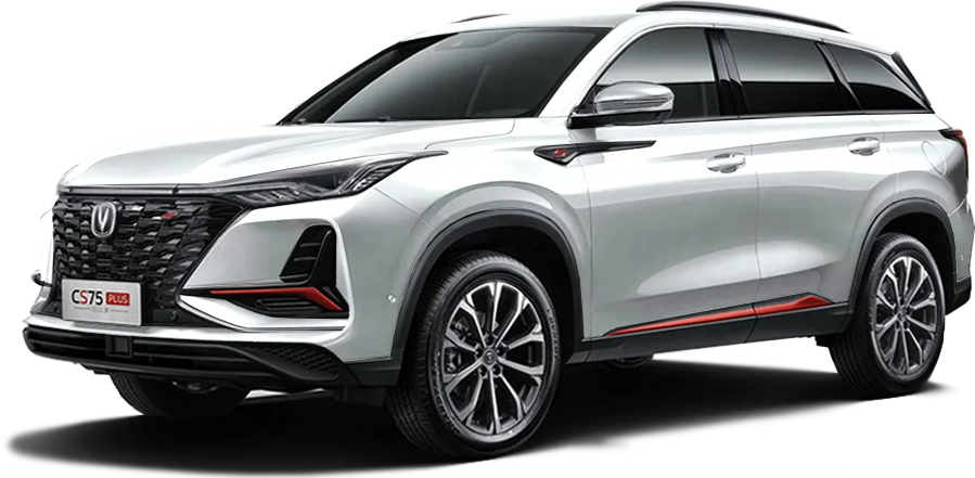 3D коврики в салон из экокожи для Changan CS75 Plus 2021-2024