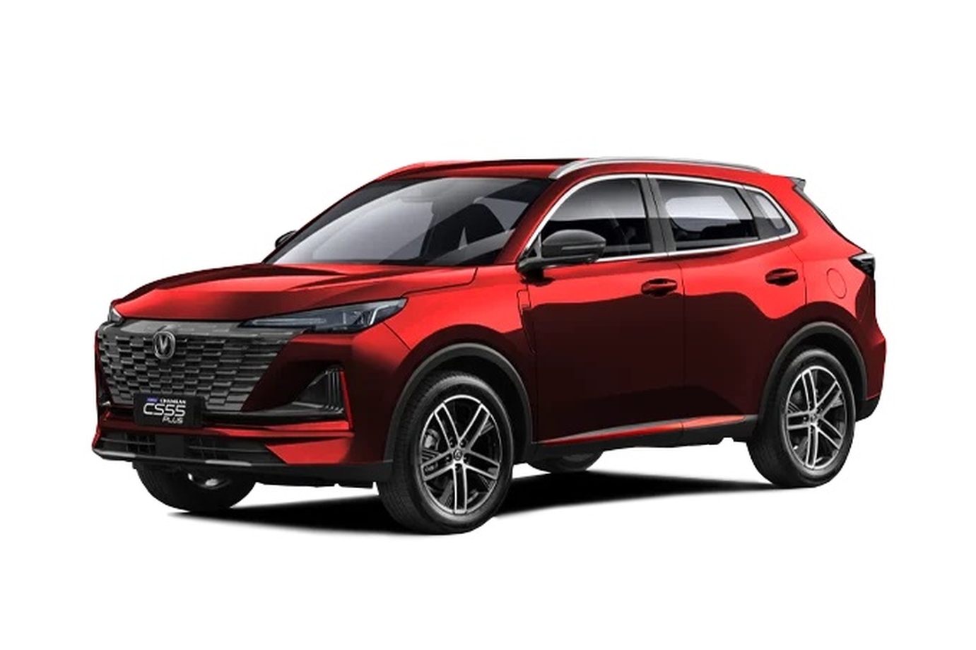 3D коврики в салон из экокожи для Changan CS55 Plus 2021-н.в.