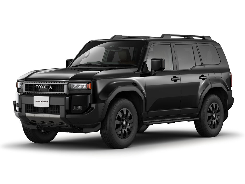 3D коврики в салон из экокожи для Toyota Land Cruiser Prado V (J250) 2024- н.в.