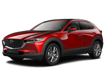 3D коврики в салон из экокожи для Mazda CX-30 2019-н.в.