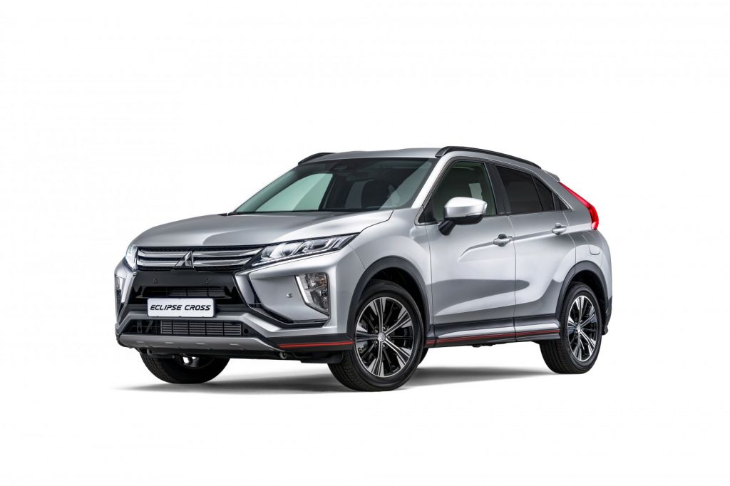 3D коврики в салон из экокожи для Mitsubishi Eclipse Cross правый руль 2017 - н.в.
