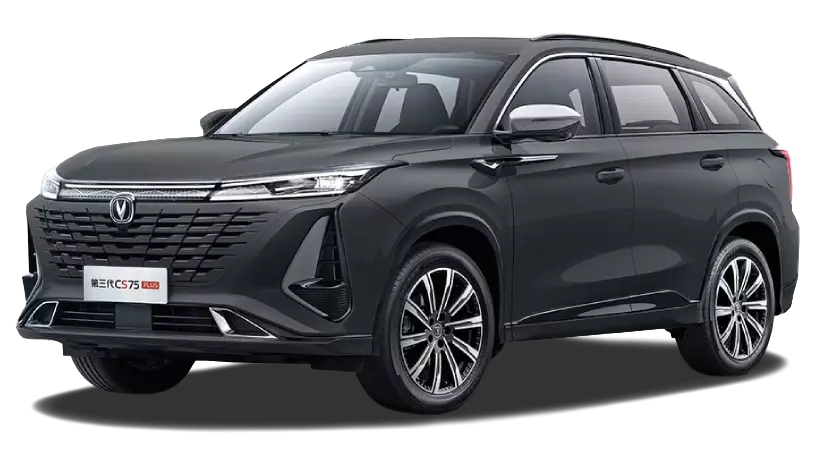 3D коврики в салон из экокожи для Changan CS75 Plus 2023-н.в.