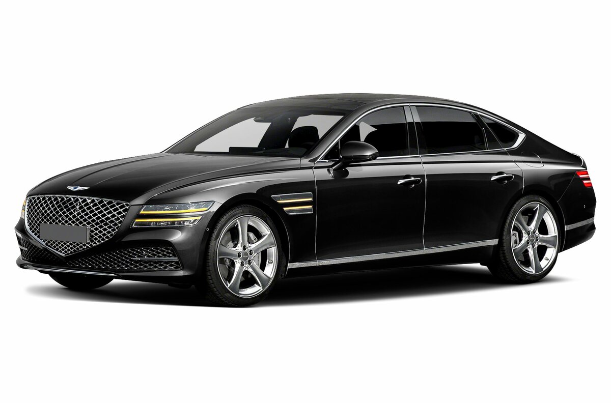 3D коврики в салон из экокожи для Genesis G80, 2020-н.в.