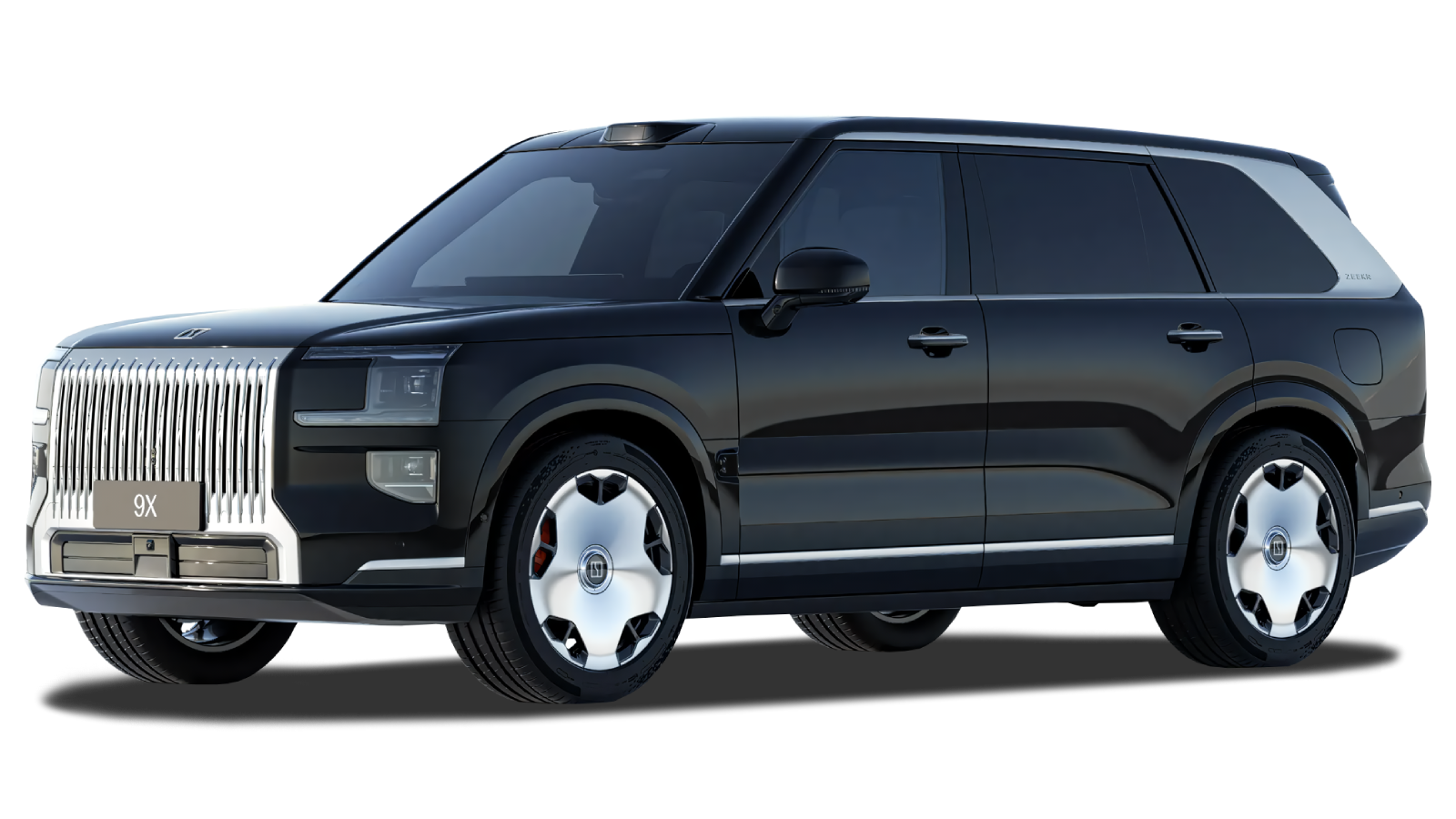 3D коврики в салон из экокожи для Zeekr 9X 2025-н.в.